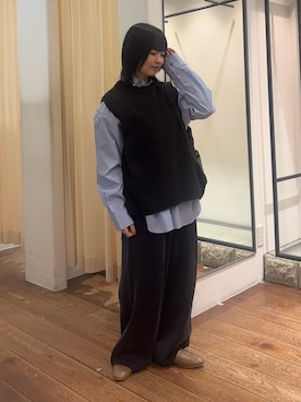 chihiroさん（レディース・153cm）の冬コーディネート