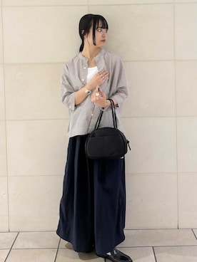 「新作」｜「アイテム（パンツ）」を使った、chihiroさん（レディース・153cm）の夏コーディネート