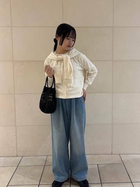 「clarks」｜chihiroさん（レディース・153cm）の春コーディネート