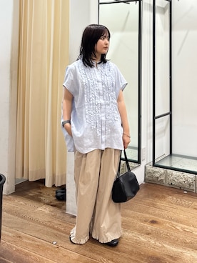 「URBAN RESEARCH DOORS（アーバンリサーチドアーズ）のアイテム（その他シューズ）」を使った、chihiroさん（レディース・153cm）の夏コーディネート