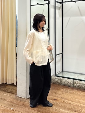 「URBAN RESEARCH DOORS（アーバンリサーチドアーズ）のアイテム（その他シューズ）」を使った、chihiroさん（レディース・153cm）の夏コーディネート
