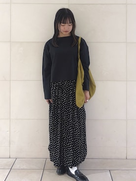 「アイテム（レインシューズ）」を使った、chihiroさん（レディース・153cm）の夏コーディネート