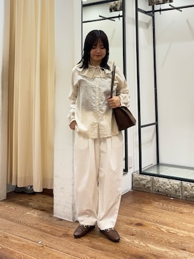 「IOMMI（イオミ）のアイテム」を使った、chihiroさん（レディース・153cm）の秋コーディネート