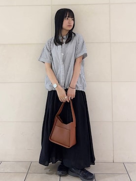 chihiroさん（レディース・153cm）の夏コーディネート