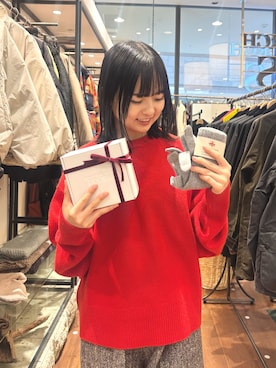 「ニット/セーター」｜chihiroさん（レディース・153cm）の冬コーディネート