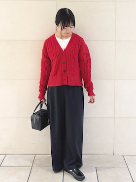chihiroさん（レディース・153cm）の秋コーディネート