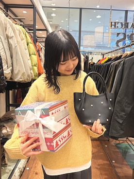 chihiroさん（レディース・153cm）の冬コーディネート