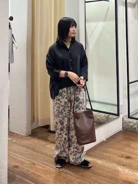 「かぐれ（カグレ）のアイテム」を使った、chihiroさん（レディース・153cm）の春コーディネート