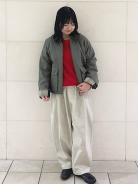 「URBAN RESEARCH（アーバンリサーチ）のアイテム（ジャケット/アウター）」を使った、chihiroさん（レディース・153cm）の冬コーディネート