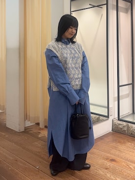 chihiroさん（レディース・153cm）の冬コーディネート