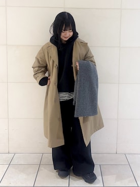 chihiroさん（レディース・153cm）の冬コーディネート