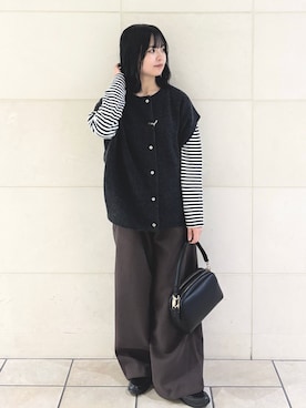 「doors」｜chihiroさん（レディース・153cm）の冬コーディネート