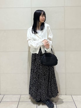 「新作」｜「アイテム（スカート）」を使った、chihiroさん（レディース・153cm）の夏コーディネート