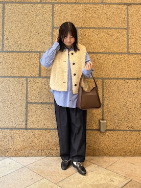 「URBAN RESEARCH DOORS(アーバンリサーチドアーズ)のアイテム(ハンドバッグ)」を使った、chihiroさん(レディース・153cm)の秋コーディネート