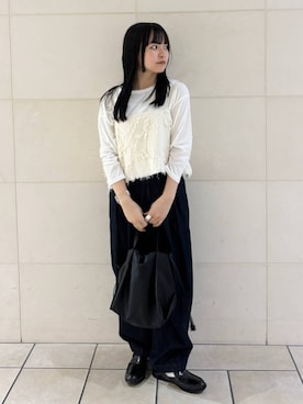 「newarrival」｜「アイテム（アクセサリー）」を使った、chihiroさん（レディース・153cm）の夏コーディネート