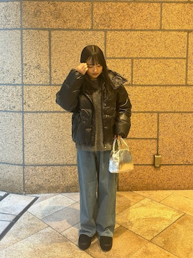 chihiroさん（レディース・153cm）の冬コーディネート