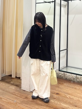 「URBAN RESEARCH DOORS(アーバンリサーチドアーズ)のアイテム(ハンドバッグ)」を使った、chihiroさん(レディース・153cm)の秋コーディネート