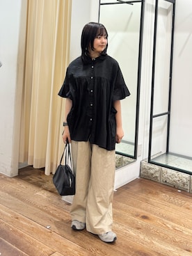 「150cm台コーデ」｜chihiroさん（レディース・153cm）の夏コーディネート