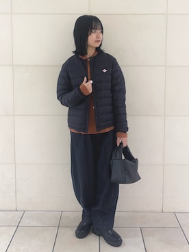 「URBAN RESEARCH DOORS（アーバンリサーチドアーズ）のアイテム（ハンドバッグ）」を使った、chihiroさん（レディース・153cm）の秋コーディネート