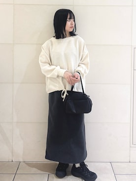 「folna（フォルナ）のアイテム」を使った、chihiroさん（レディース・153cm）の冬コーディネート