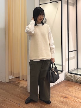 chihiroさん（レディース・153cm）の冬コーディネート