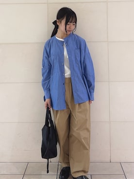 「アイテム（レインシューズ）」を使った、chihiroさん（レディース・153cm）の夏コーディネート