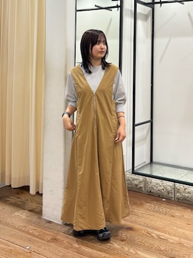 「URBAN RESEARCH DOORS（アーバンリサーチドアーズ）のアイテム（Tシャツ/カットソー）」を使った、chihiroさん（レディース・153cm）の秋コーディネート
