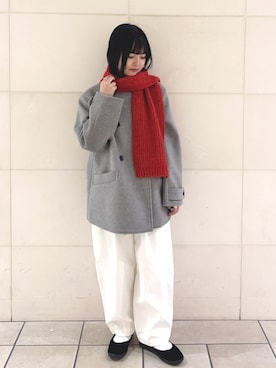 chihiroさん（レディース・153cm）の冬コーディネート