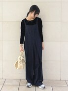 かぐれ（カグレ）の「デニムイージーサロペット（サロペット