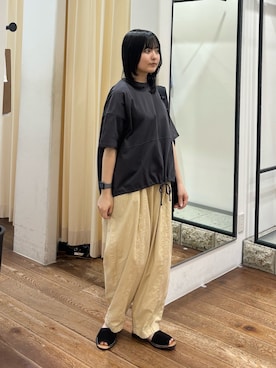 「かぐれ（カグレ）のアイテム」を使った、chihiroさん（レディース・153cm）の春コーディネート