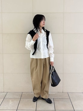 「URBAN RESEARCH DOORS(アーバンリサーチドアーズ)のアイテム(ハンドバッグ)」を使った、chihiroさん(レディース・153cm)の秋コーディネート