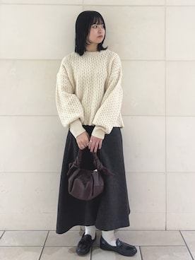 chihiroさん(レディース・153cm)の冬コーディネート