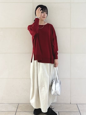 chihiroさん（レディース・153cm）の秋コーディネート