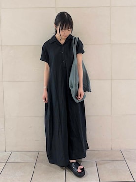 「新作」｜「アイテム（ワンピース）」を使った、chihiroさん（レディース・153cm）の夏コーディネート