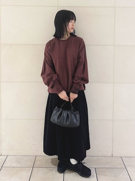 chihiroさん（レディース・153cm）の秋コーディネート