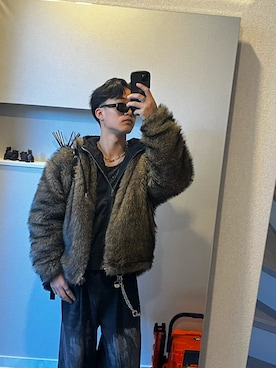 隣のトッシーさん（メンズ・170cm）の春コーディネート