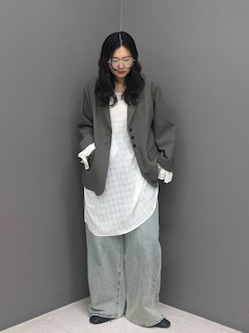 のぶさん（レディース・163cm）の冬コーディネート