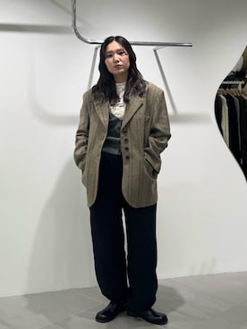 「アイテム（その他アウター）」を使った、のぶさん（レディース・163cm・20代）の冬コーディネート