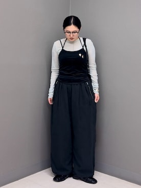 のぶさん（レディース・163cm）の秋コーディネート