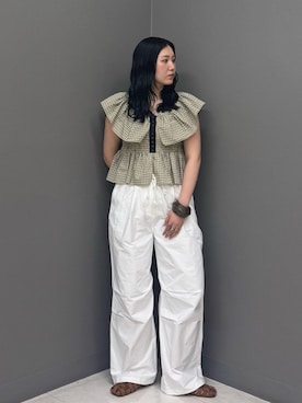 のぶさん(レディース・163cm)の夏コーディネート