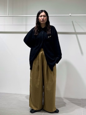「KBF（ケイビーエフ）のアイテム（トップス）」を使った、のぶさん（レディース・163cm）の秋コーディネート