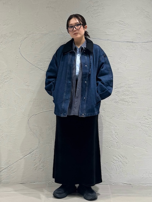 ((値下げ可))KBF 2WAYカラーデニムブルゾン 2WAYカラーデニムブルゾン（ブルゾン）｜KBF（ケイビーエフ）の