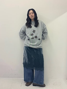 のぶさん（レディース・163cm）の秋コーディネート