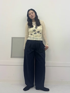 のぶさん（レディース・163cm）の秋コーディネート