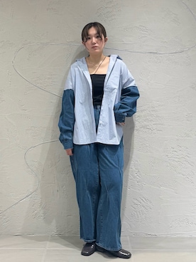 「アイテム（その他シューズ）」を使った、のぶさん（レディース・163cm）の夏コーディネート