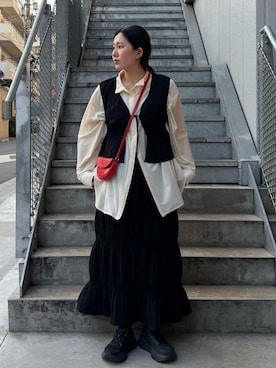 のぶさん（レディース・163cm）の春コーディネート