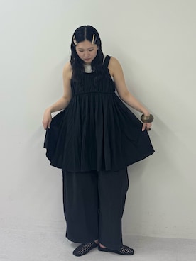 「KBF（ケイビーエフ）のアイテム（ワンピース/ドレス）」を使った、のぶさん（レディース・163cm）の春コーディネート