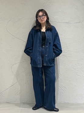 「アイテム（ブルゾン）」を使った、のぶさん（レディース・163cm）の夏コーディネート