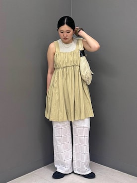 のぶさん(レディース・163cm)の夏コーディネート