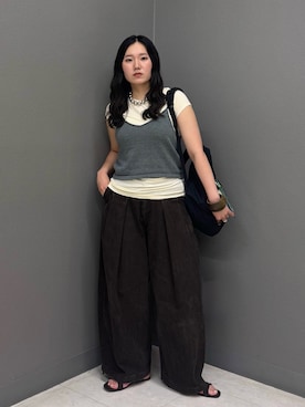 のぶさん(レディース・163cm)の夏コーディネート